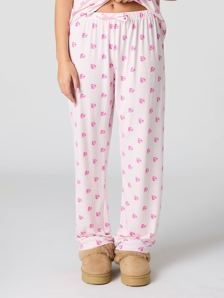 סט פיג’מה מכופתרת