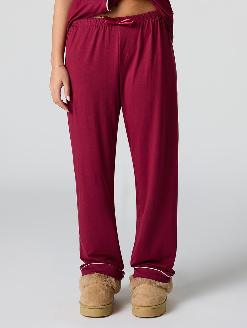 סט פיג’מה מכופתרת