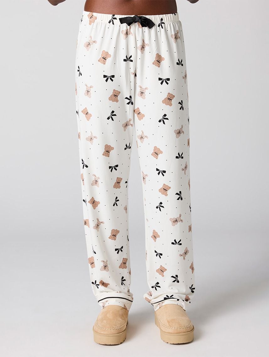 סט פיג’מה מכופתרת