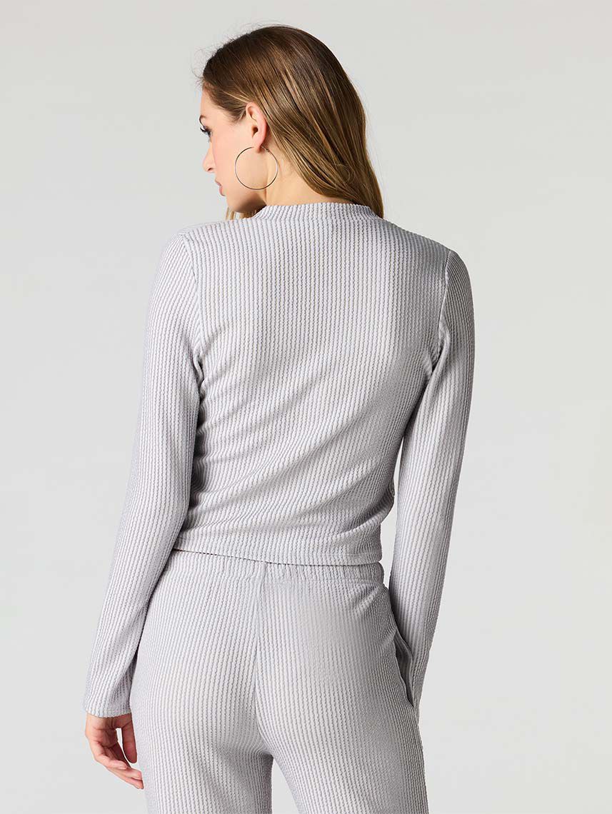 קרדיגן ריב מכופתר