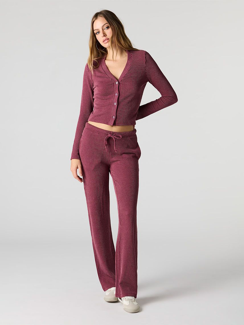 קרדיגן ריב מכופתר