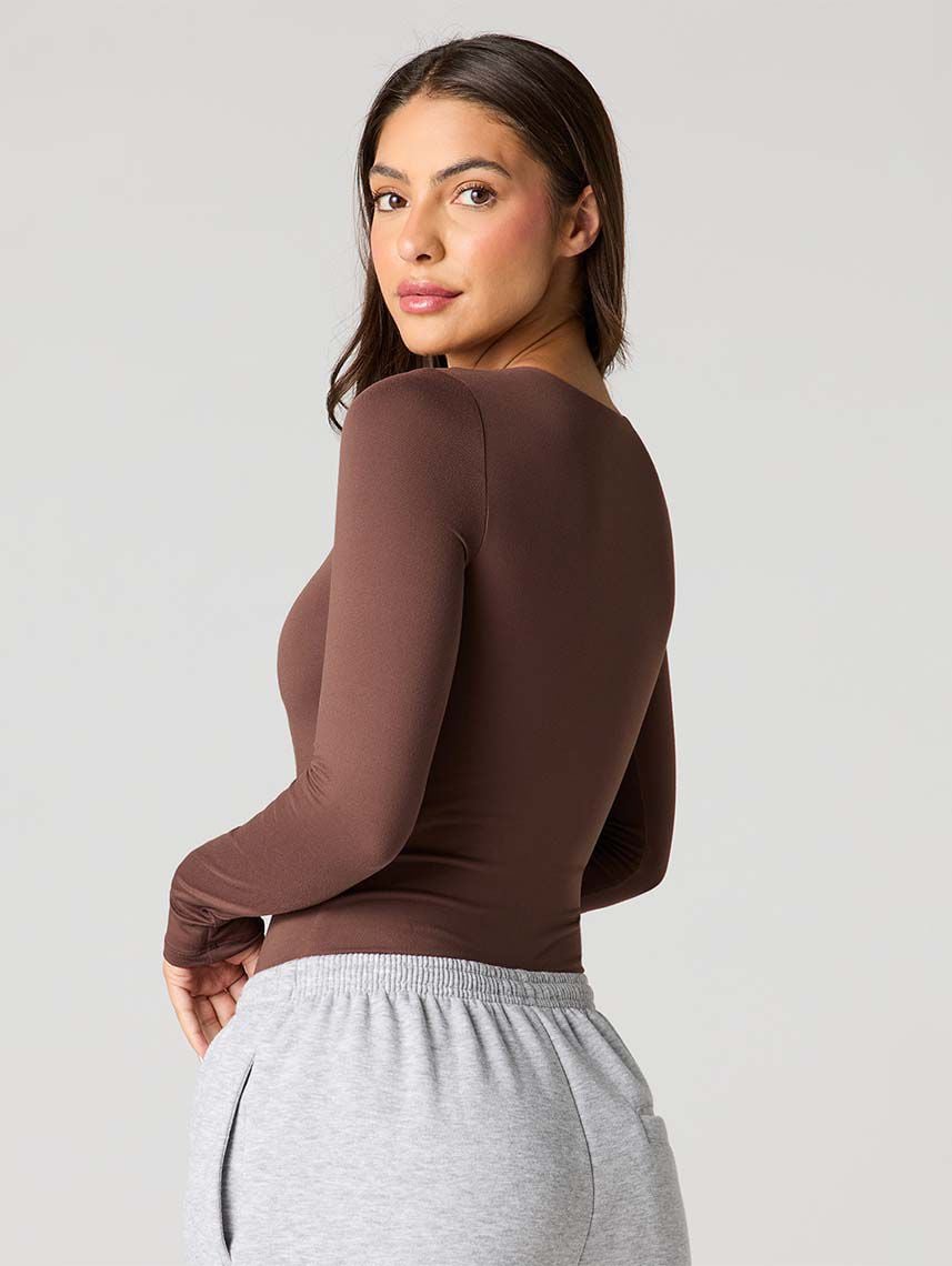 בגד גוף אלסטי ארוך