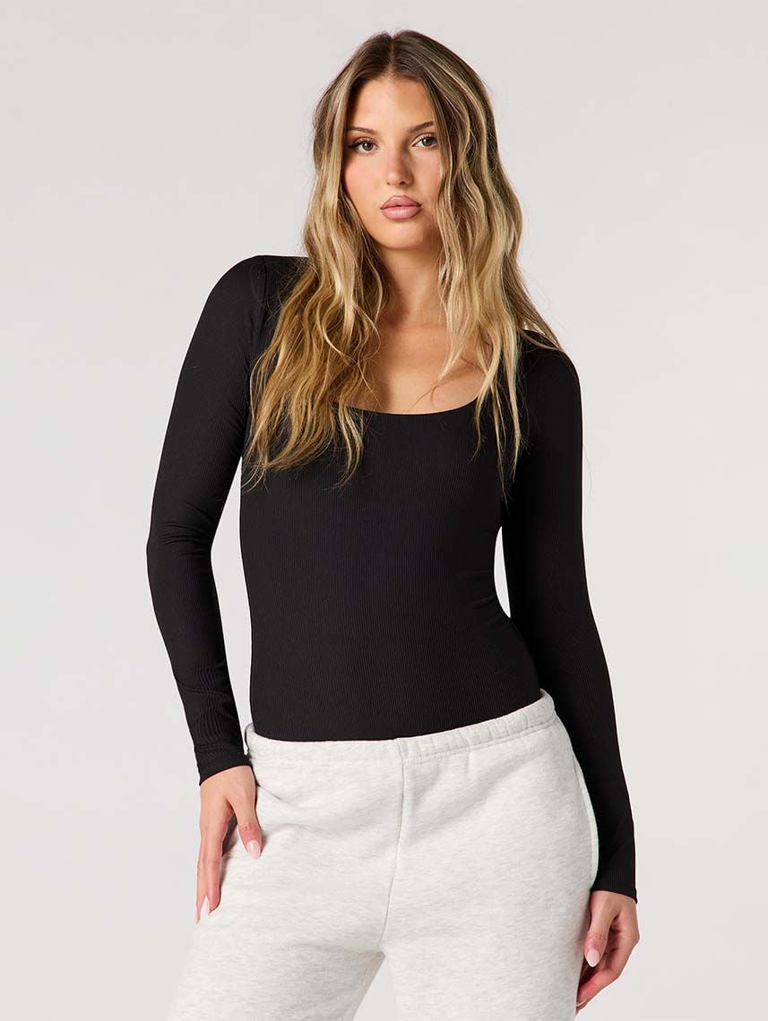 בגד גוף אלסטי ארוך