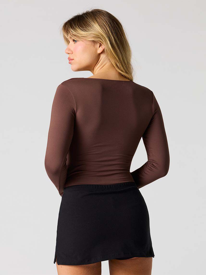 בגד גוף V ארוך