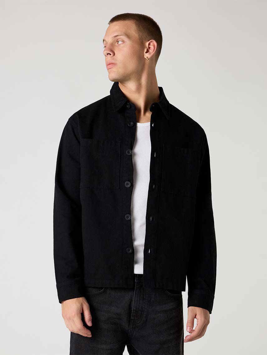 חולצה מכופתרת ארוכה