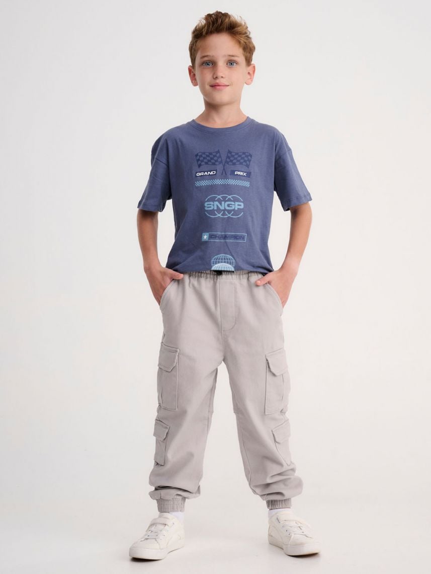 מכנסי CARGO ארוכים