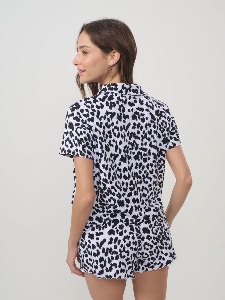 YMY BTN SHRT SHORT SET