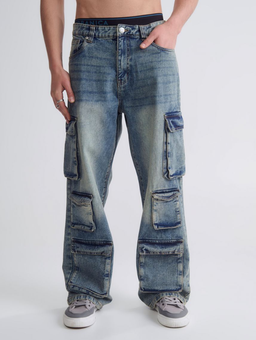 ג’ינס CARGO ארוך