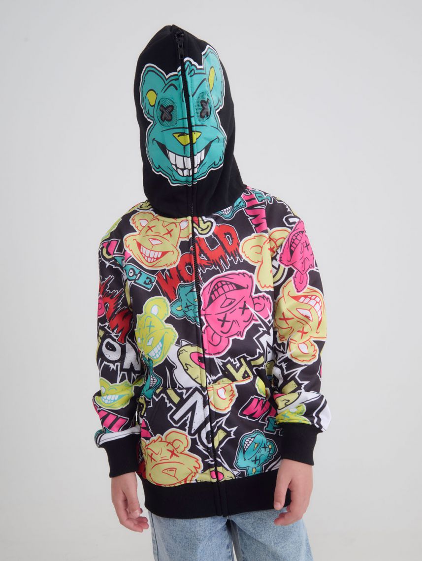 קפוצ’ון דובי מסיכה