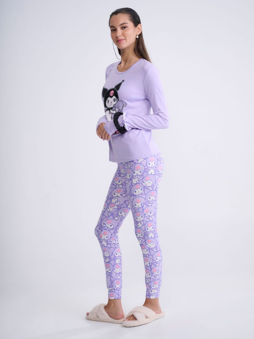 סט פיג’מה ארוכה | KUROMI