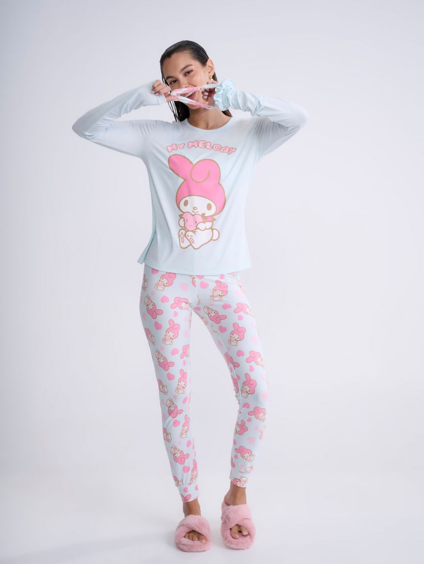 סט פיג’מה ארוכה | My Melody