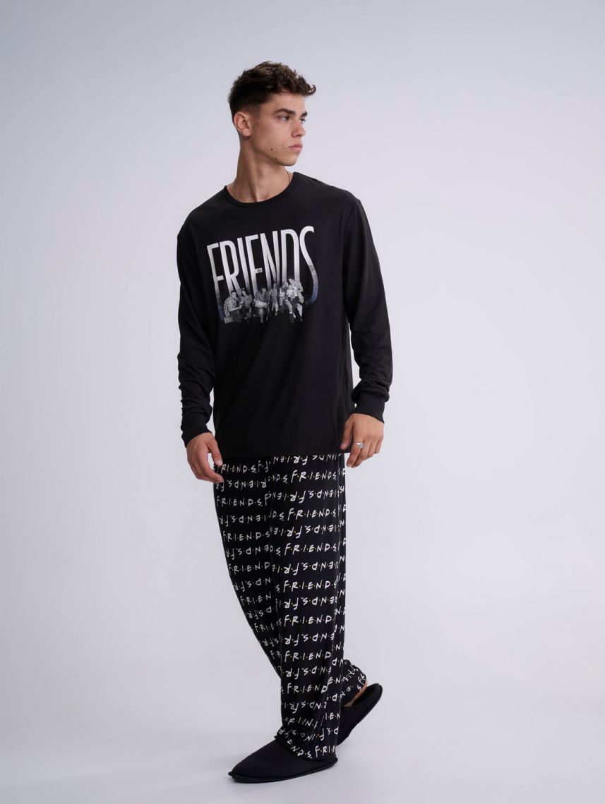 סט פיג’מה ארוכה