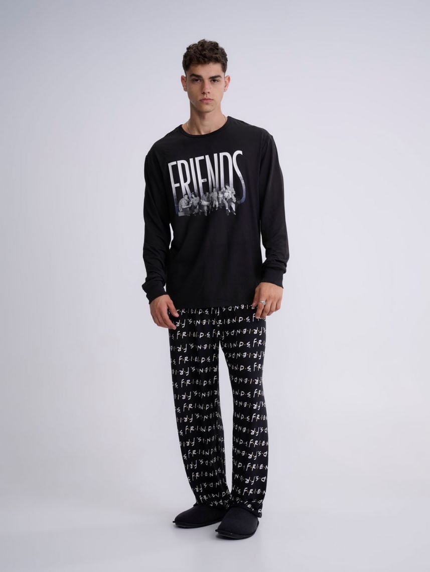 סט פיג’מה ארוכה