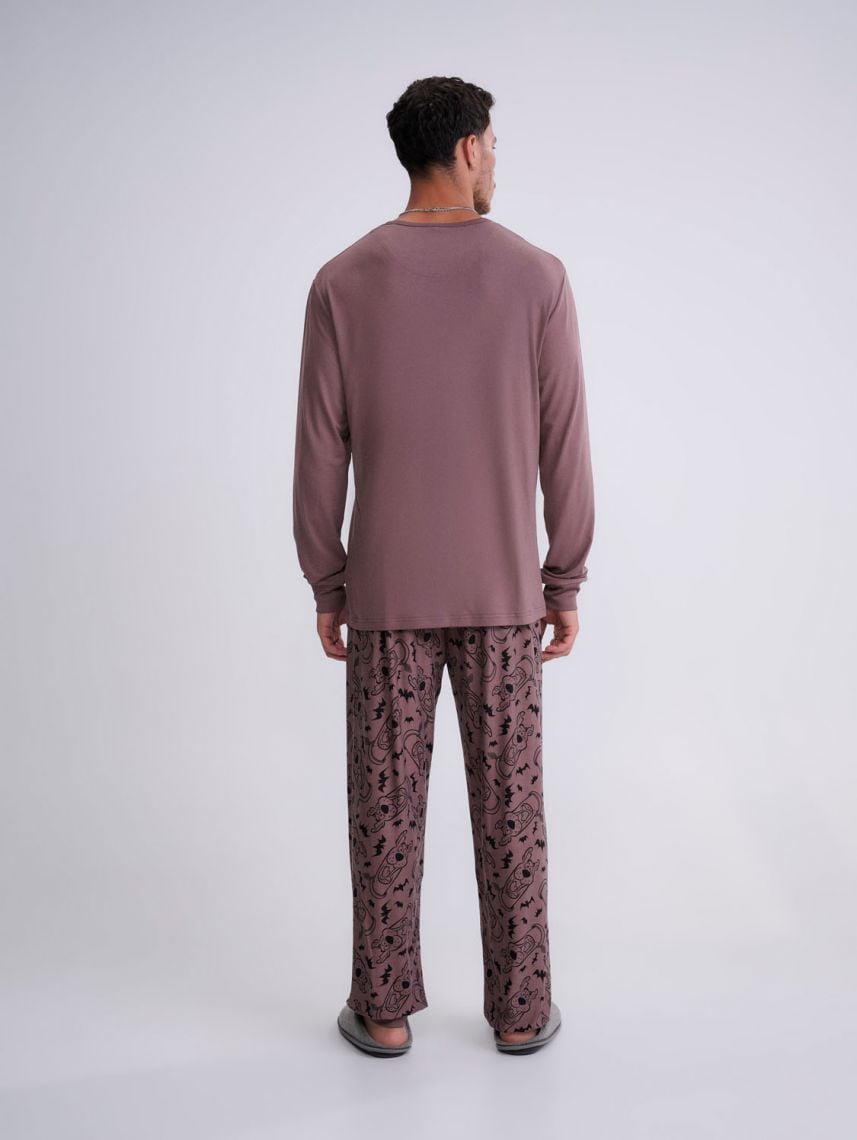 סט פיג’מה ארוכה | Scooby Doo