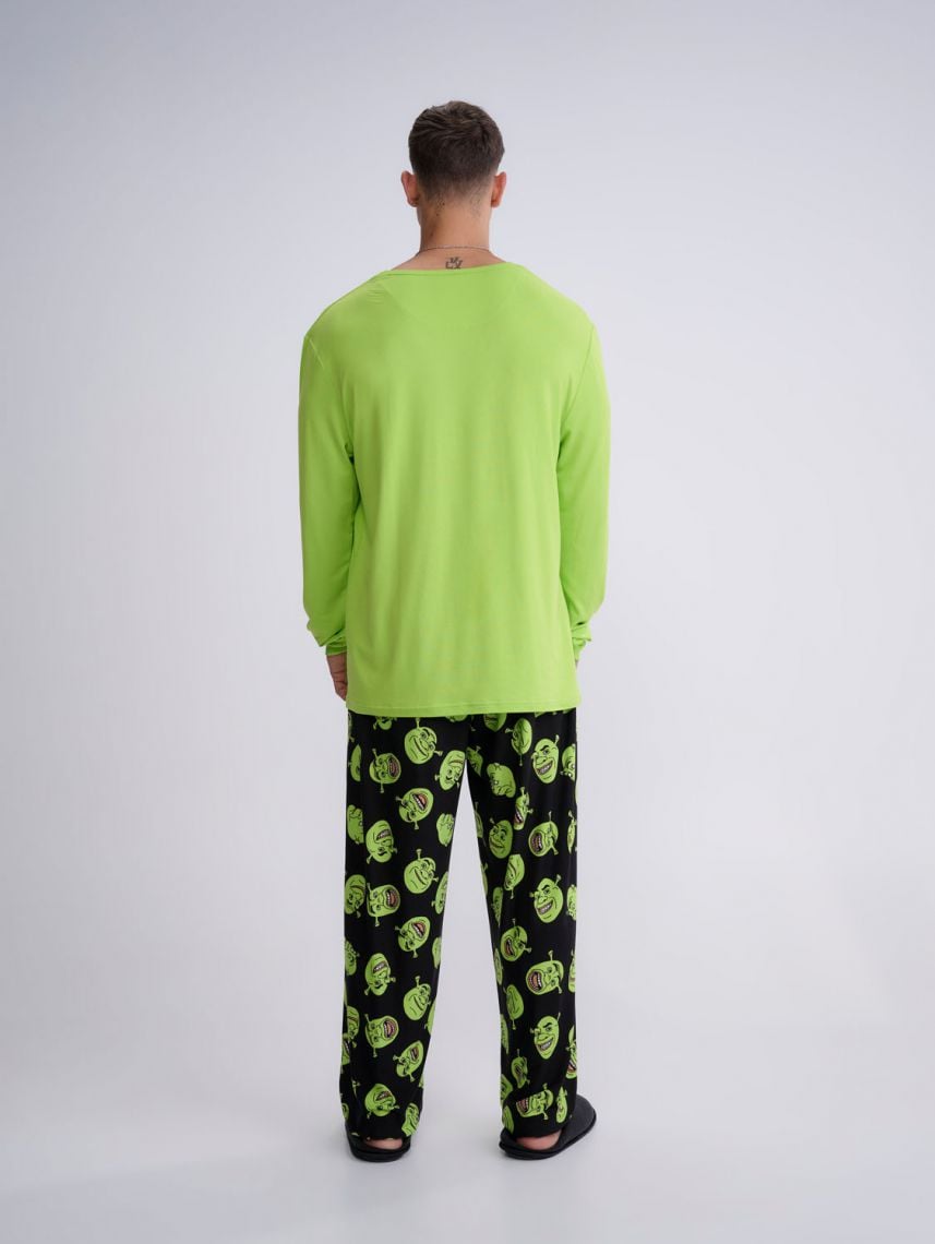 סט פיג’מה ארוכה | SHREK