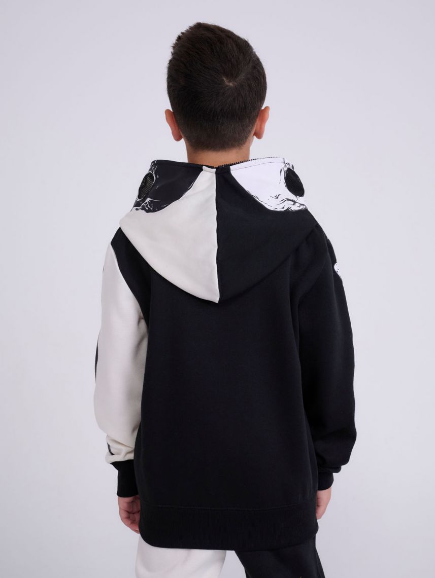 קפוצ’ון מסיכה שלד