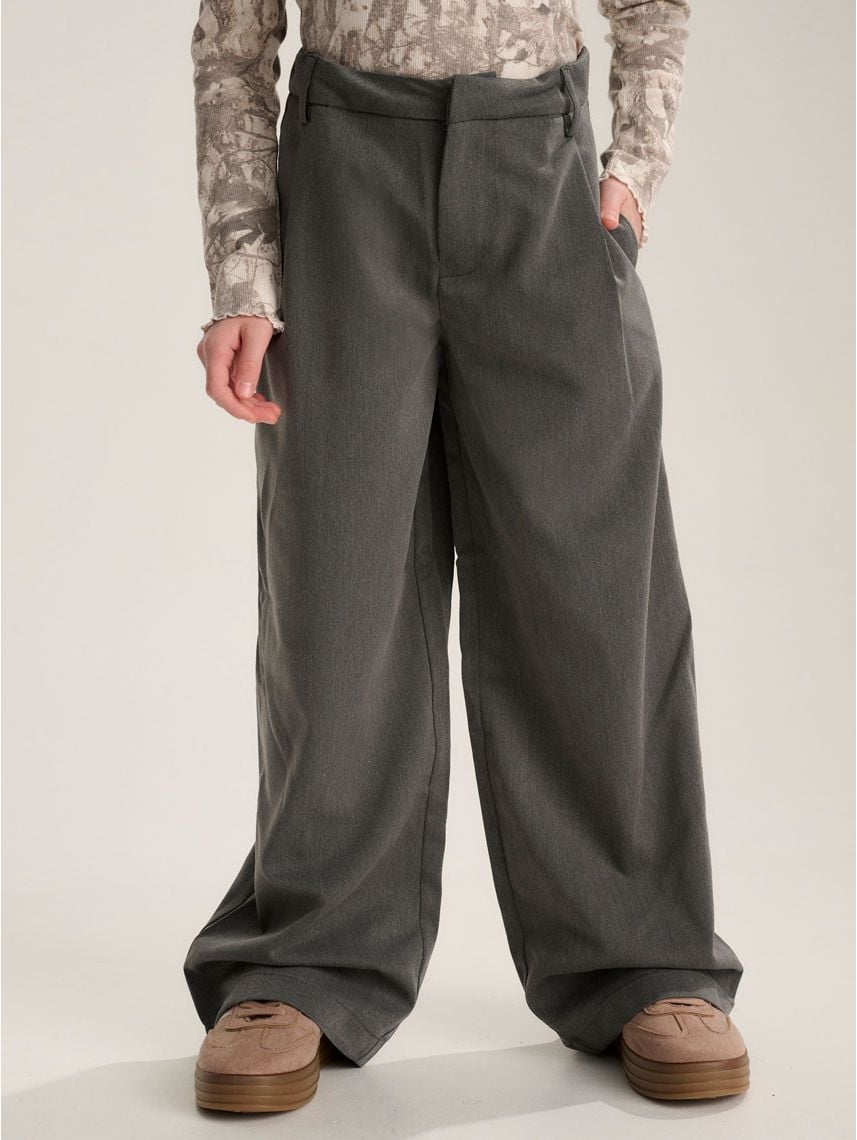 מכנסי WIDE LEG מחוייטים