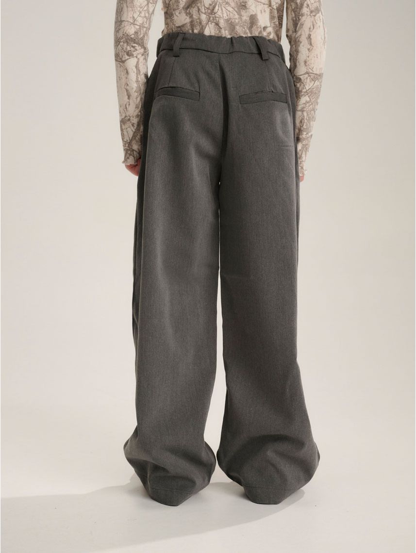 מכנסי WIDE LEG מחוייטים