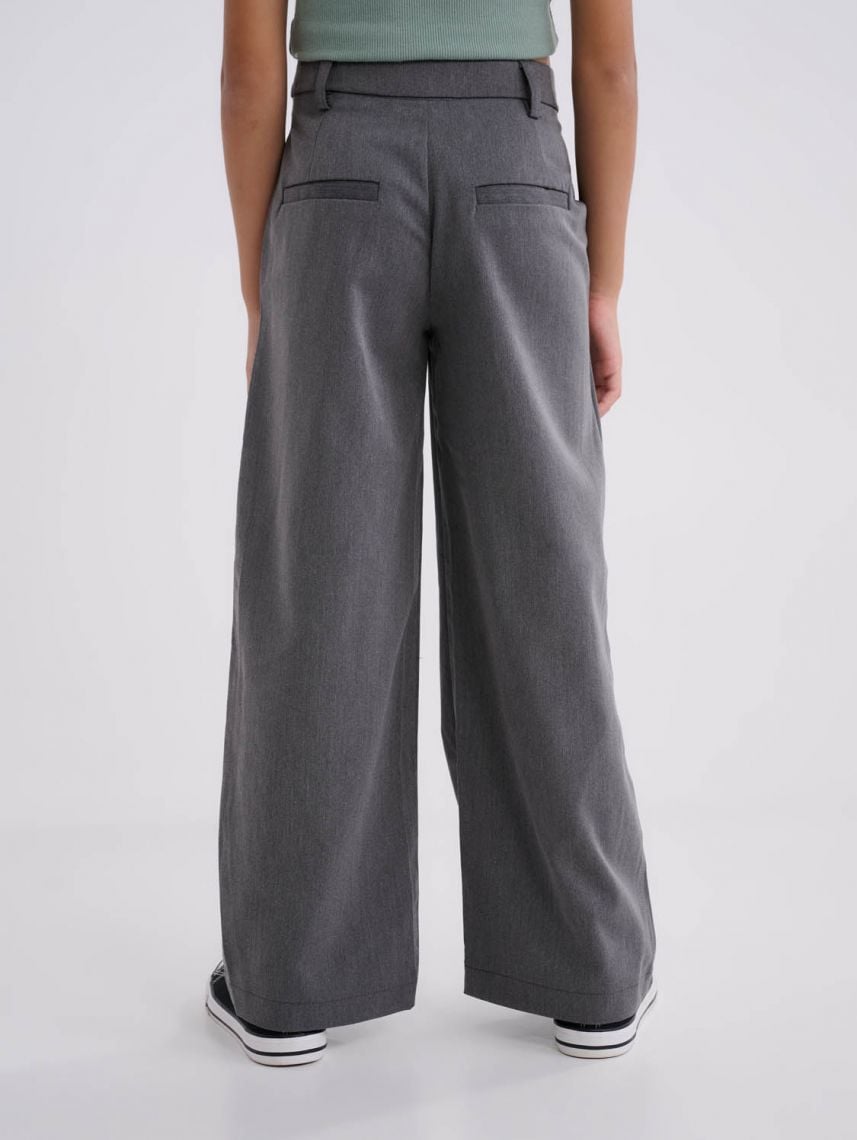 מכנסי WIDE LEG מחוייטים