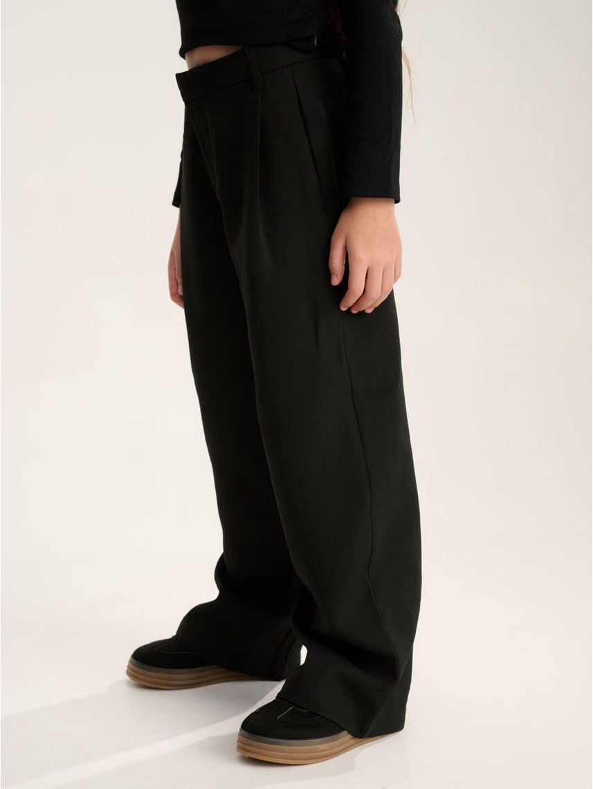 מכנסי WIDE LEG מחוייטים