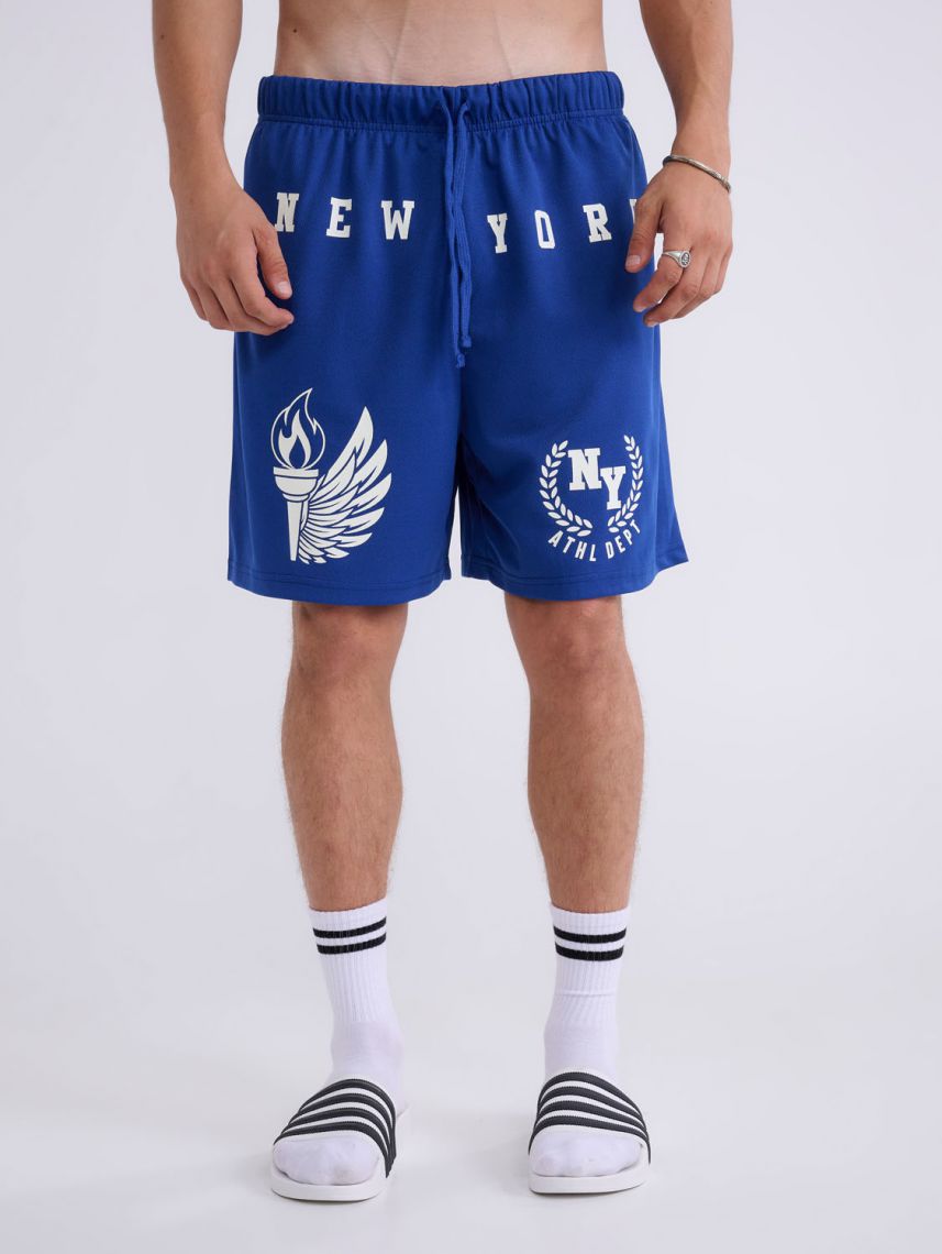 מכנסי רשת NY קצרים