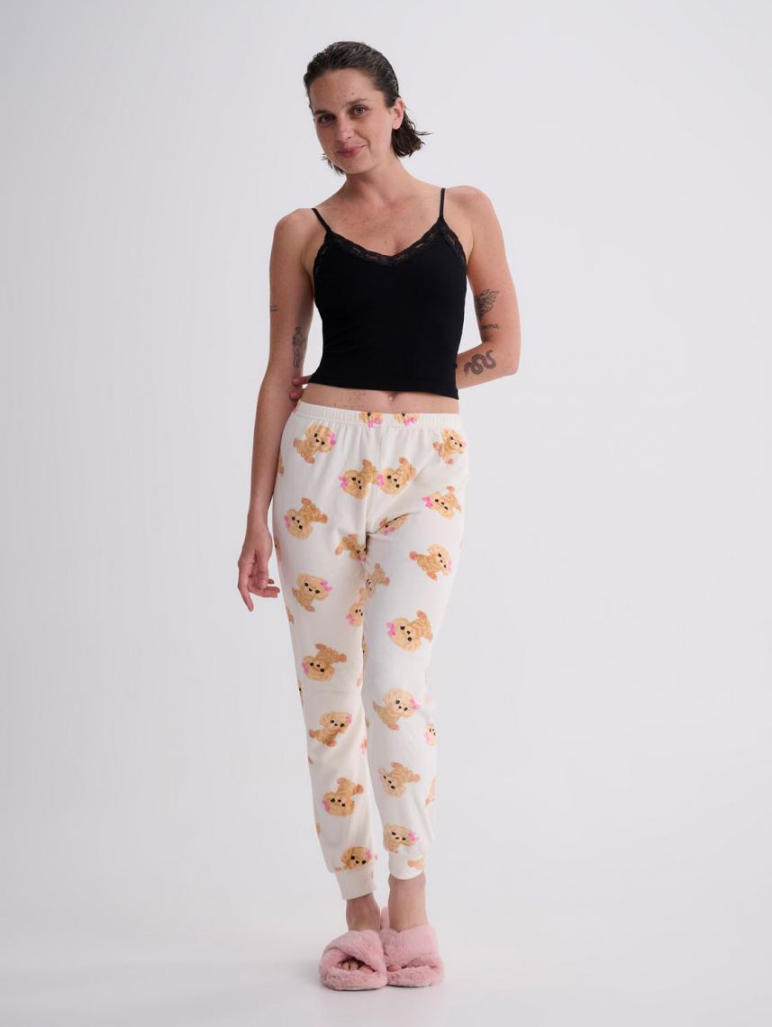 מכנסי פיג’מה ארוכים