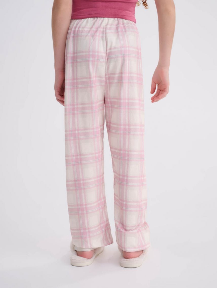 מכנסי פיג’מה משובצים