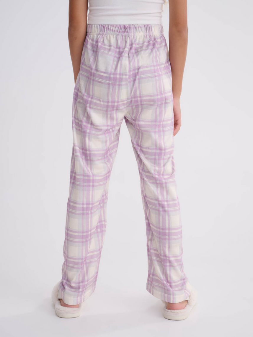 מכנסי פיג’מה משובצים