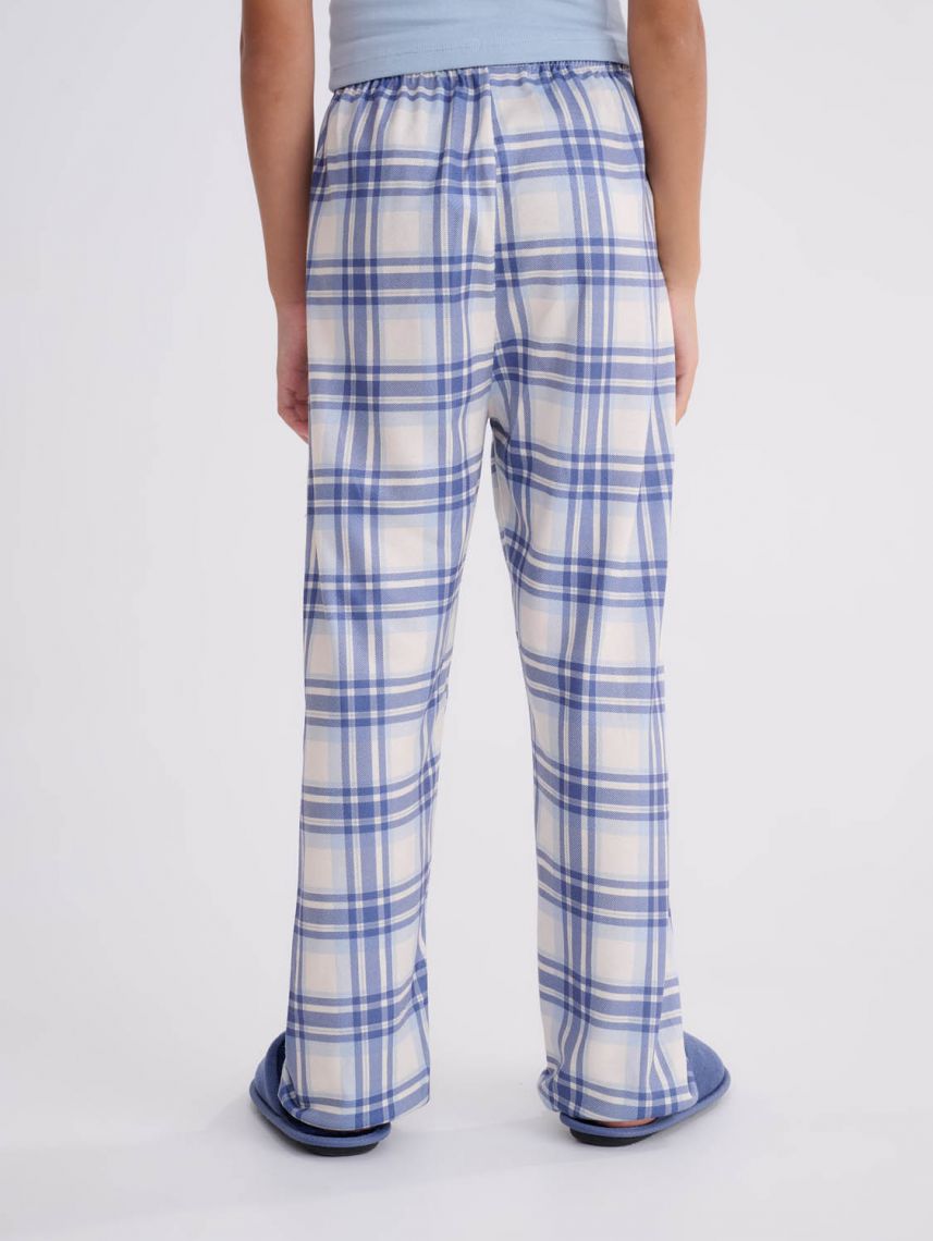 מכנסי פיג’מה משובצים