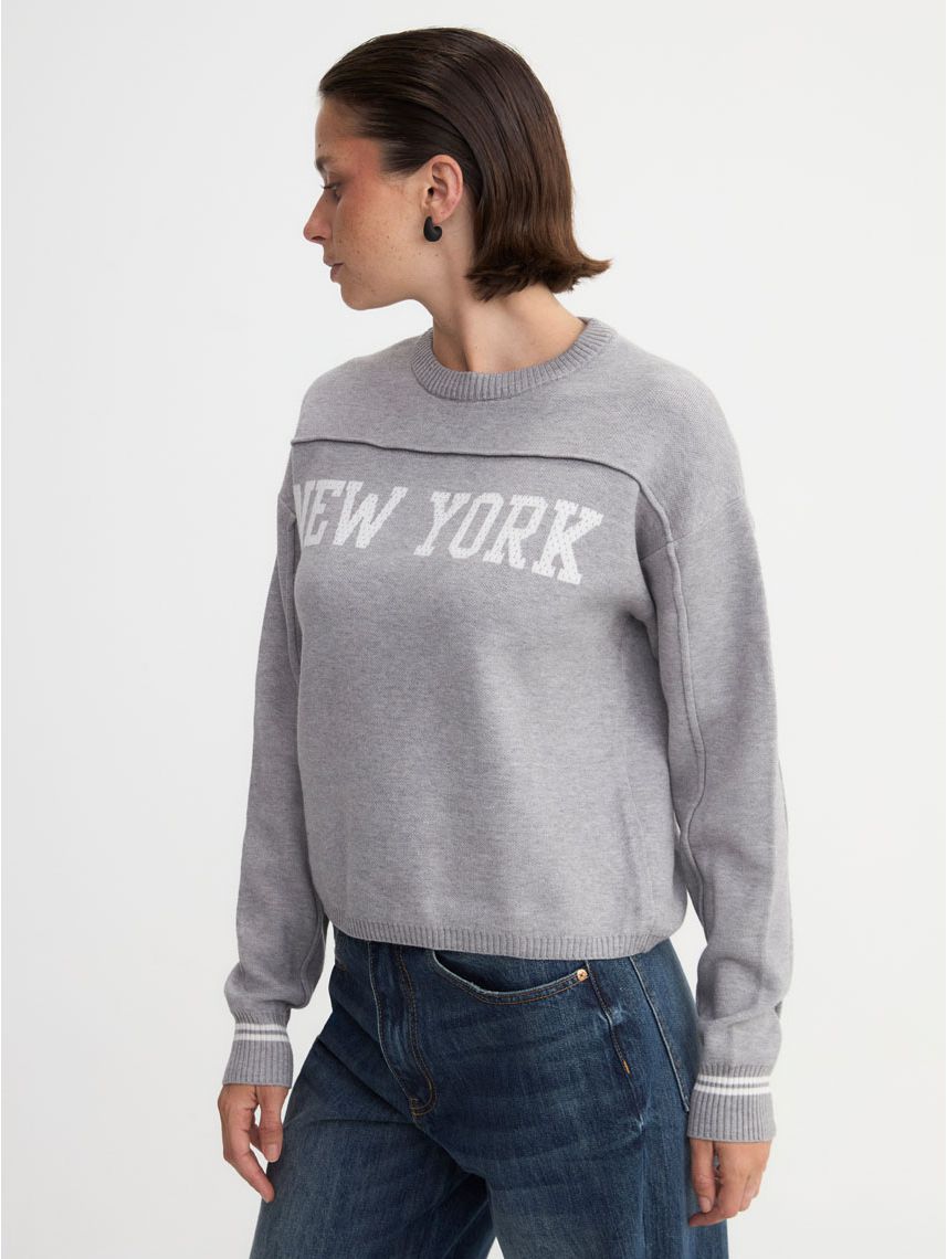 סוודר עם הדפס