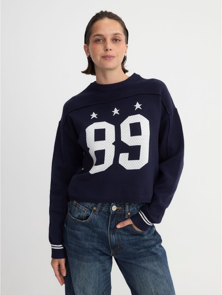 סוודר עם הדפס