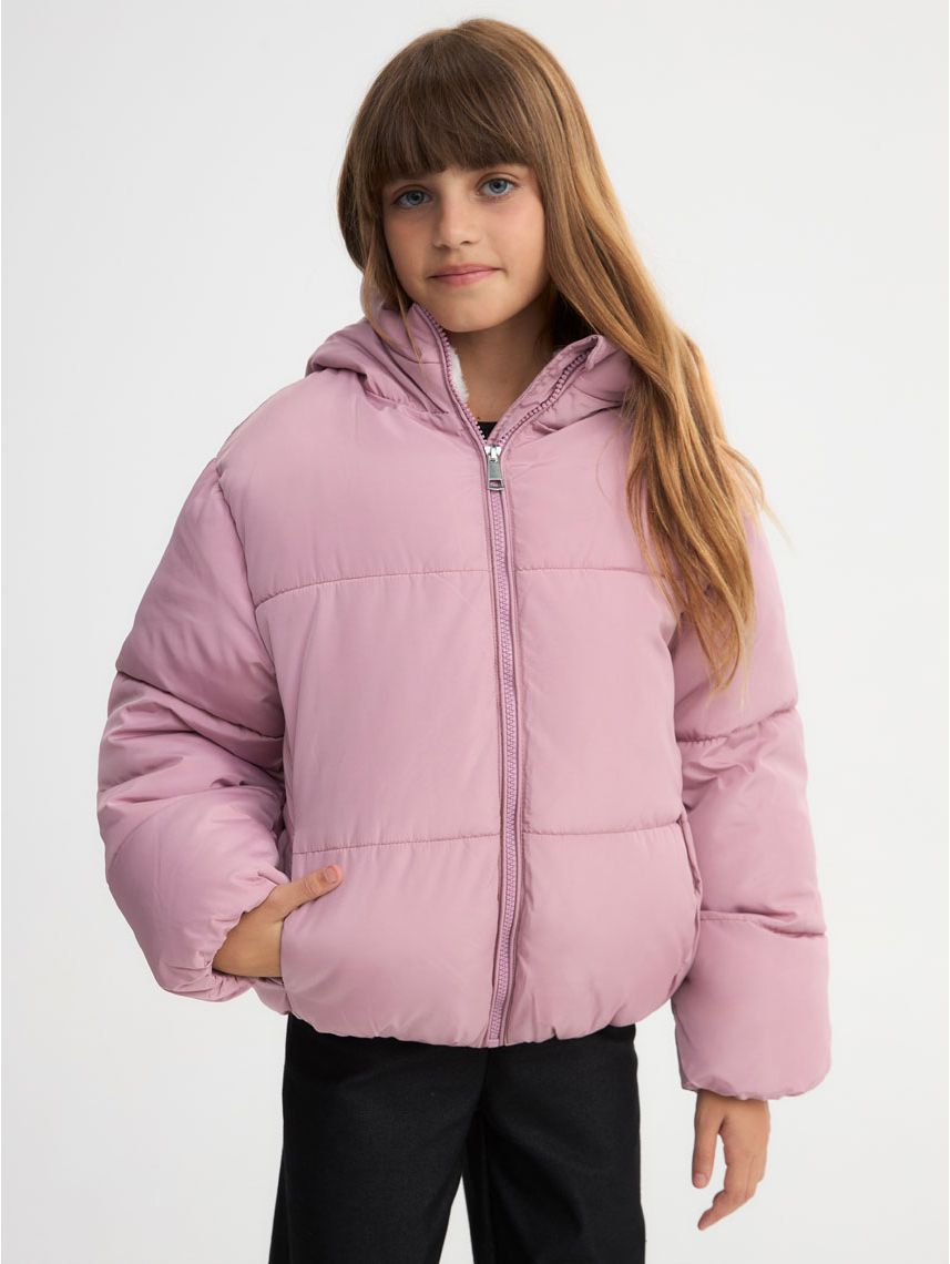 מעיל קווילט מרופד