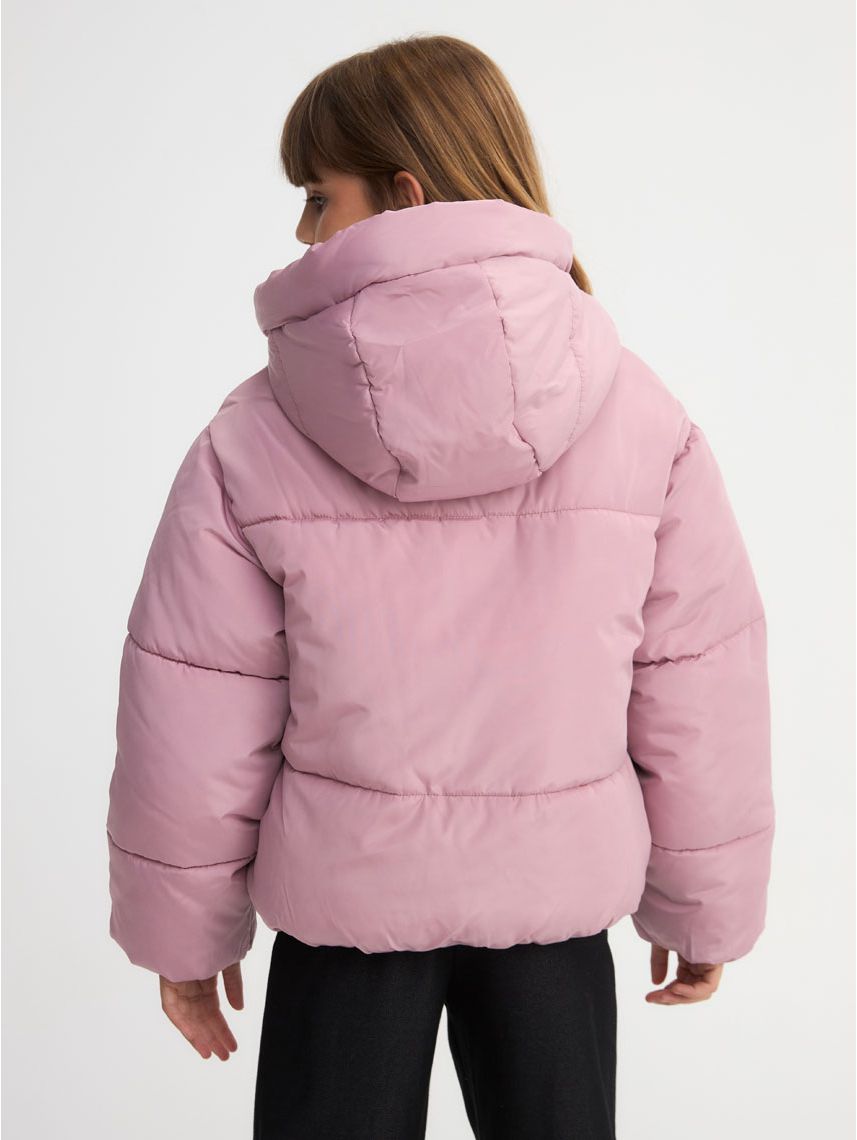 מעיל קווילט מרופד