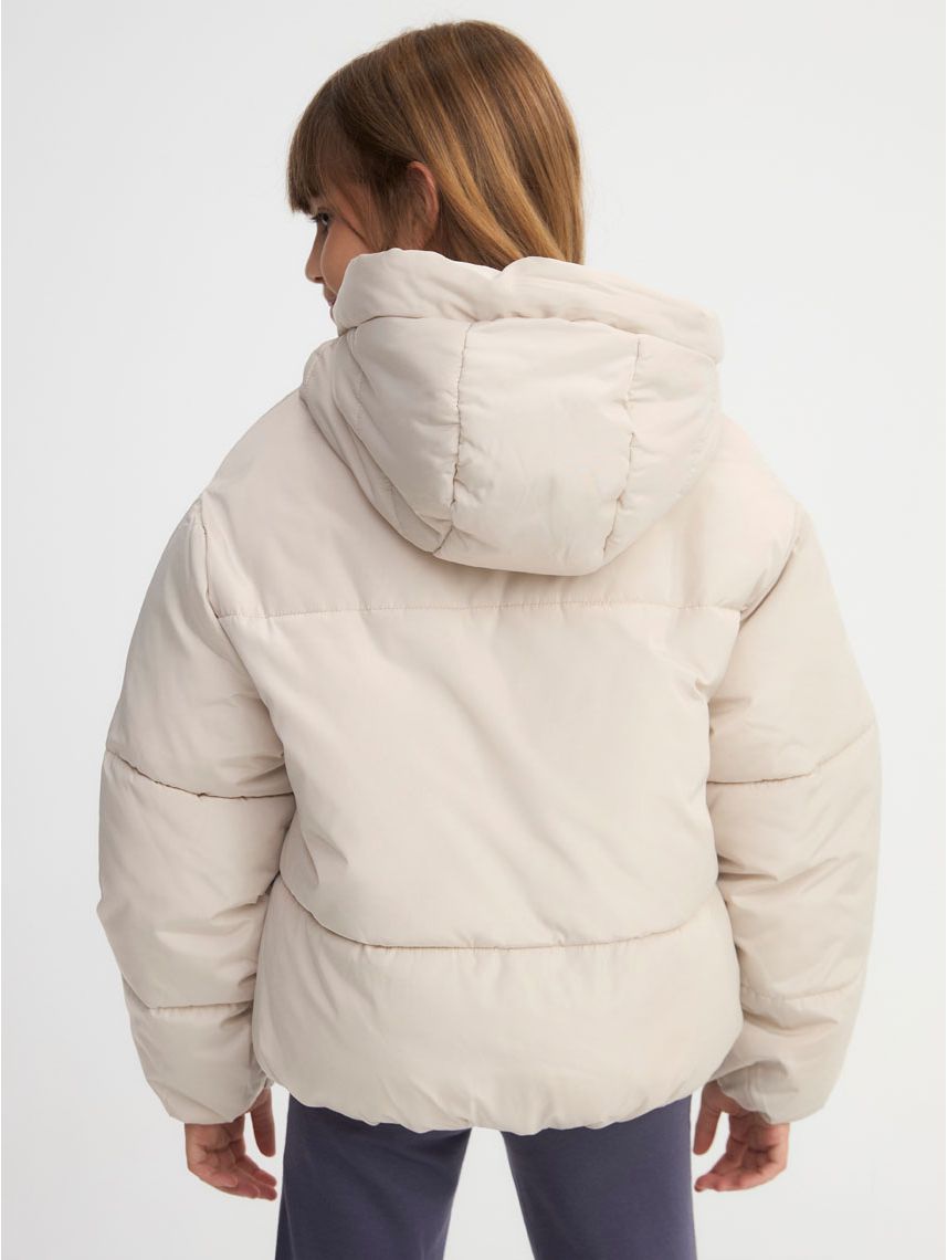 מעיל קווילט מרופד