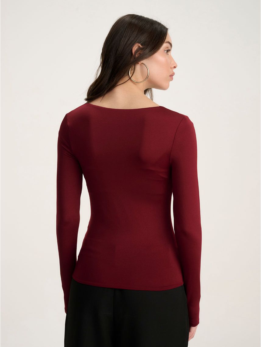 טי-שירט U ארוכה