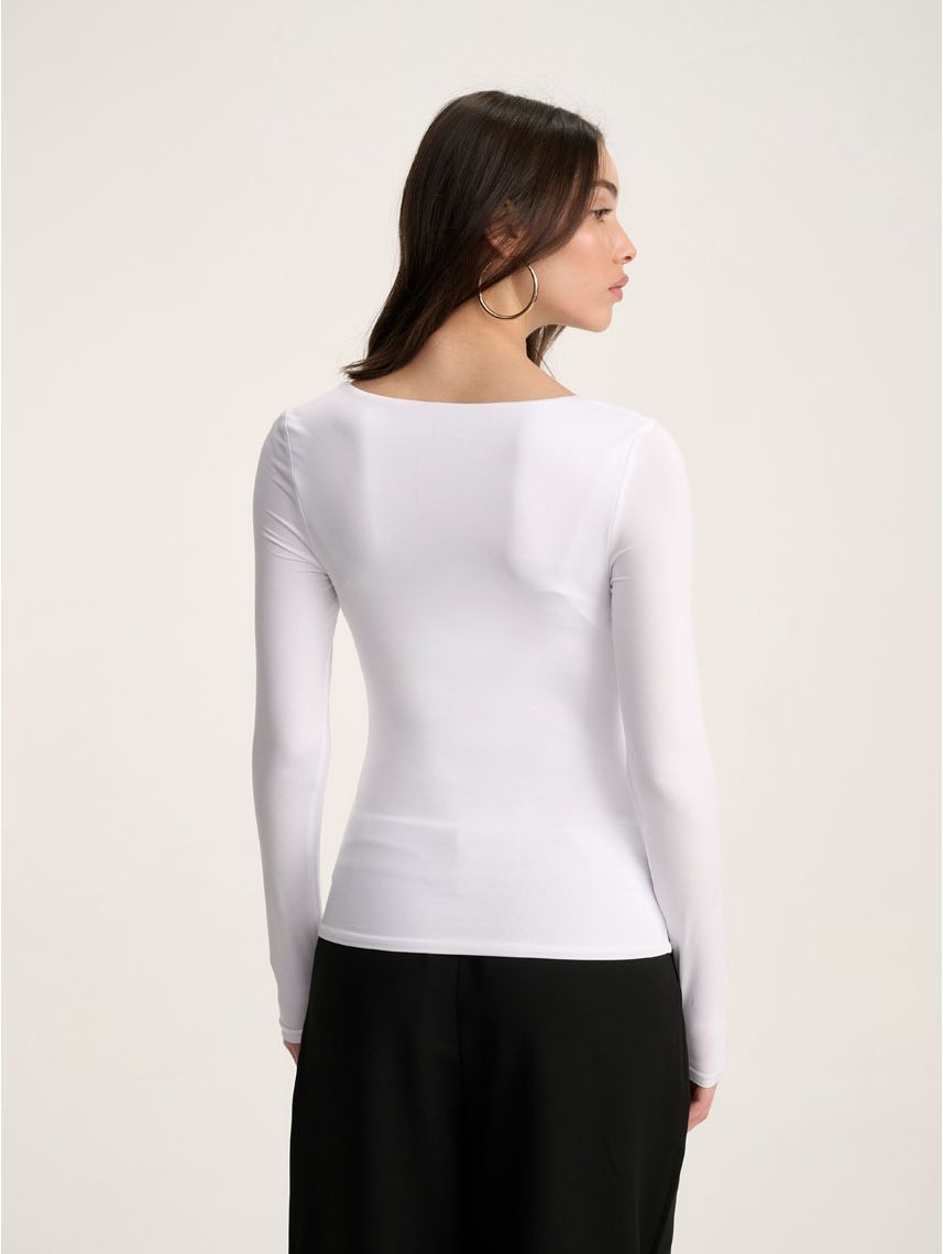 טי-שירט U ארוכה