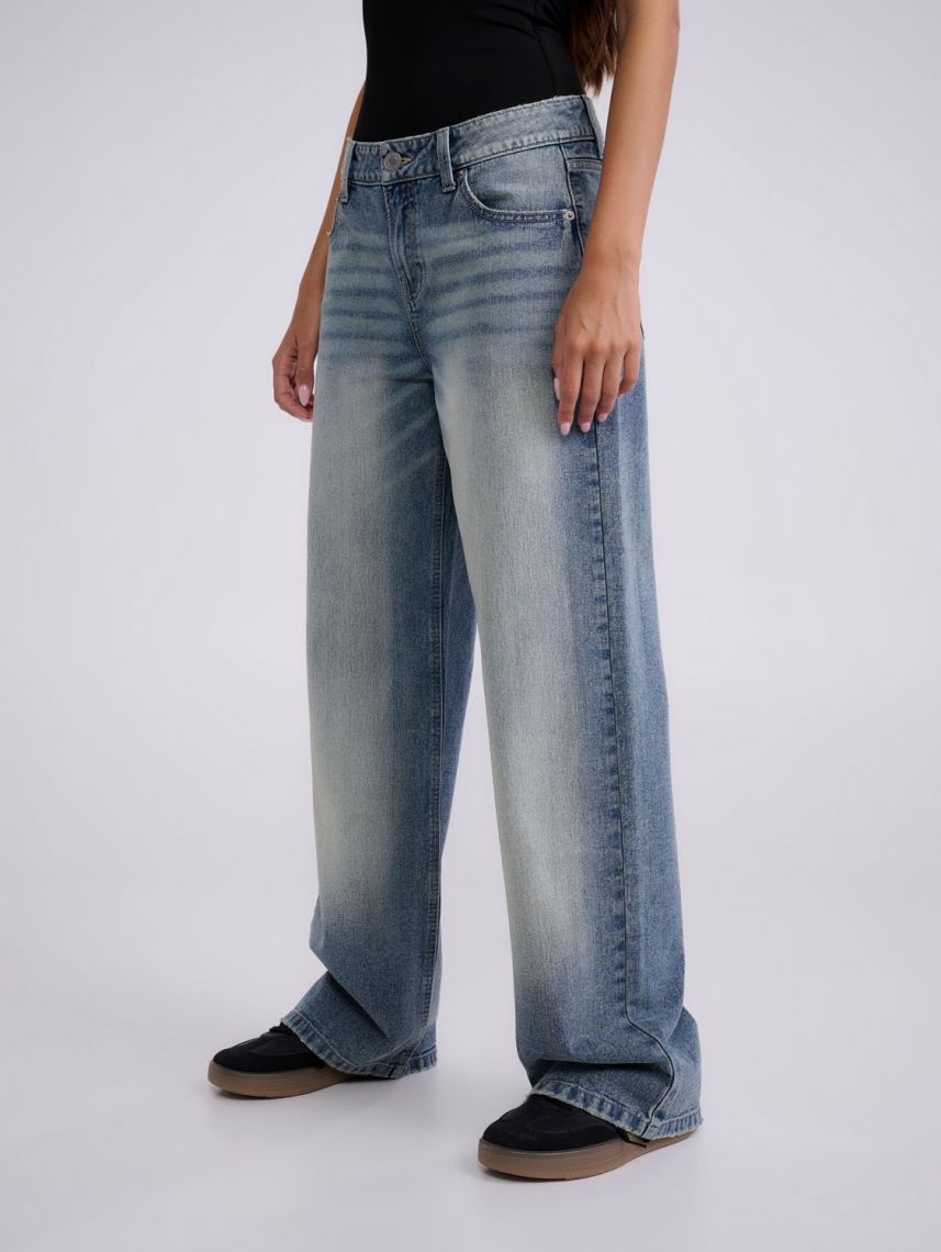 ג’ינס MID RISE-SKATER