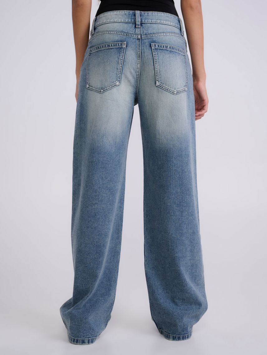 ג’ינס MID RISE-SKATER