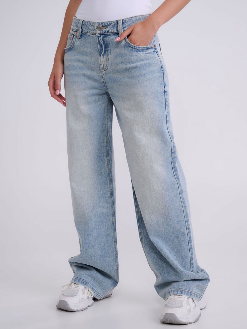 ג’ינס MID RISE-SKATER