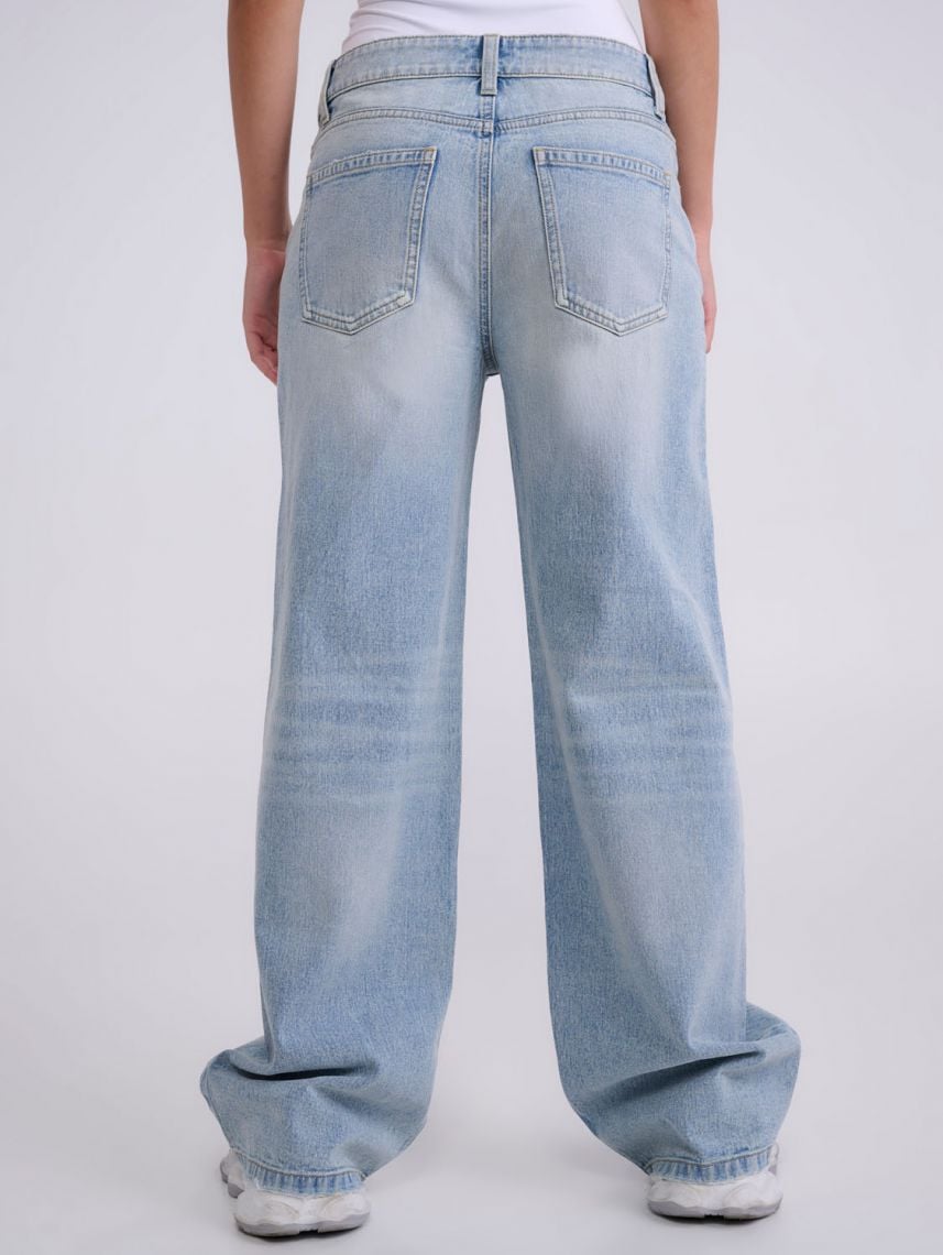 ג’ינס MID RISE-SKATER