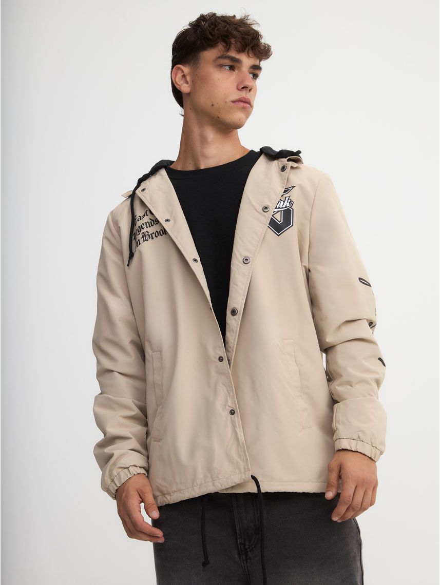 מעיל עם הדפס