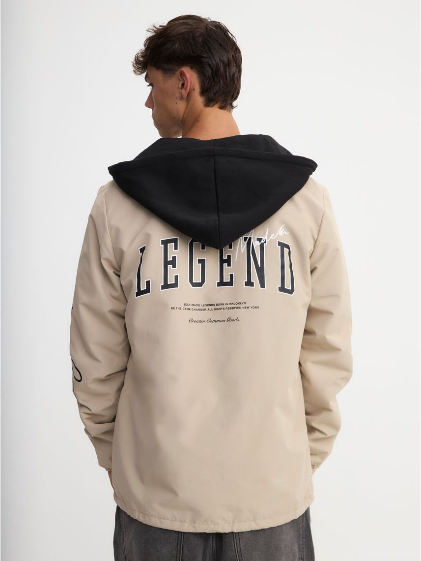 מעיל עם הדפס