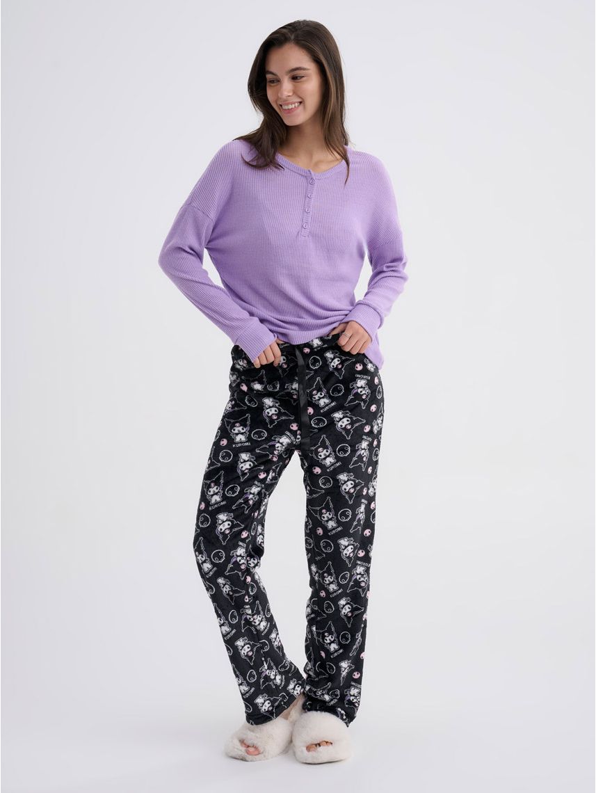 מכנסי פיג’מה ארוכים