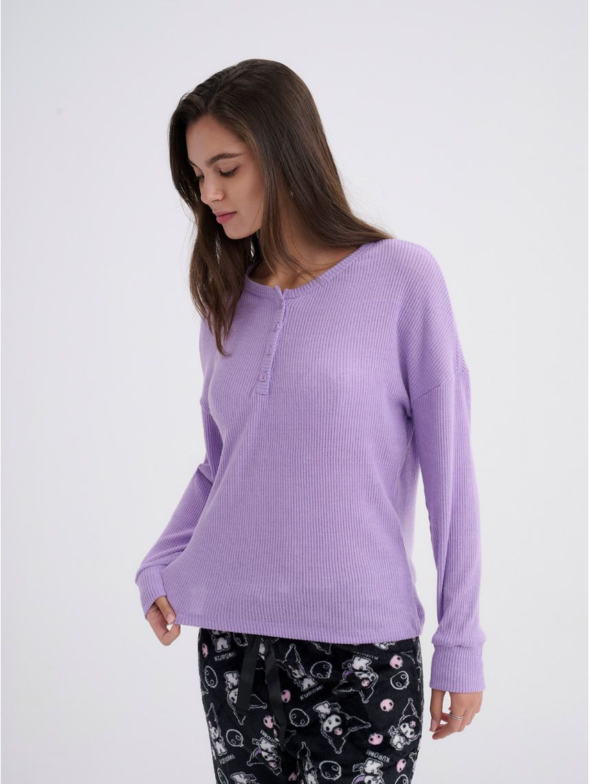 חולצת פיג’מה ארוכה