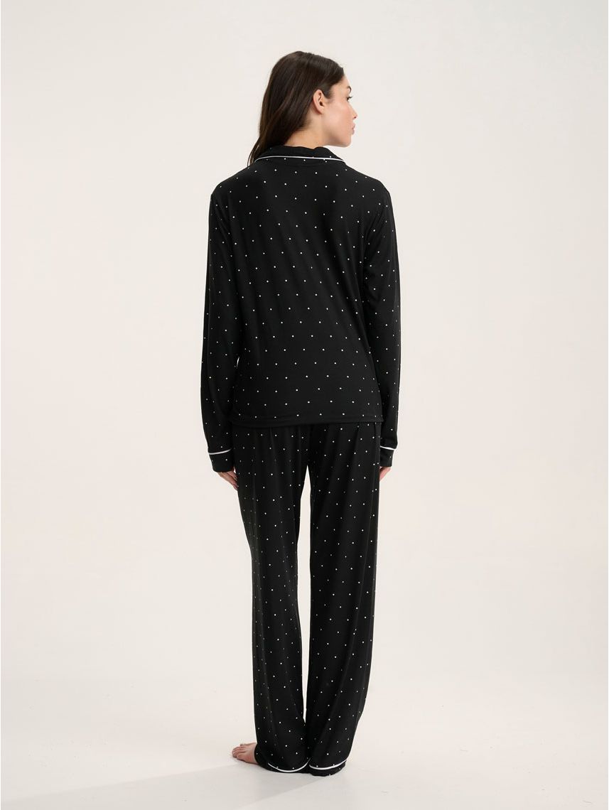 סט פיג’מת VALENTINE ארוכה