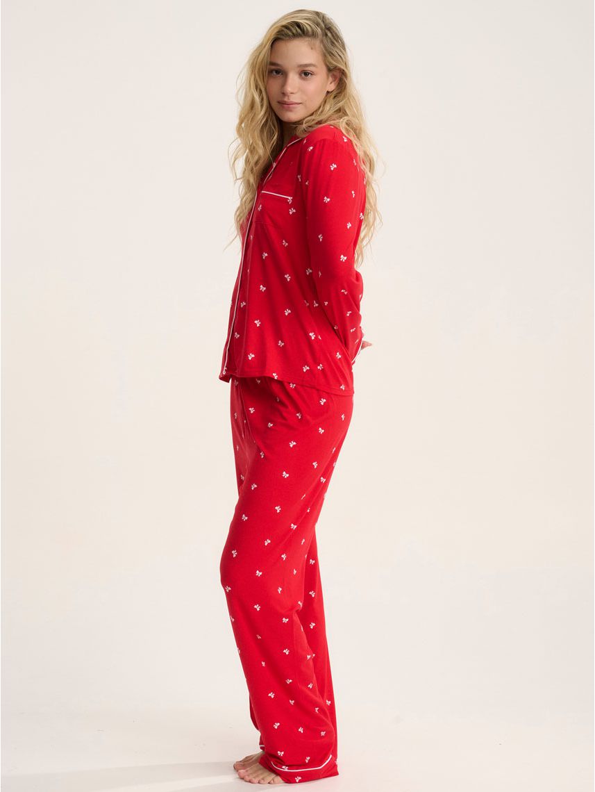 סט פיג’מת VALENTINE ארוכה