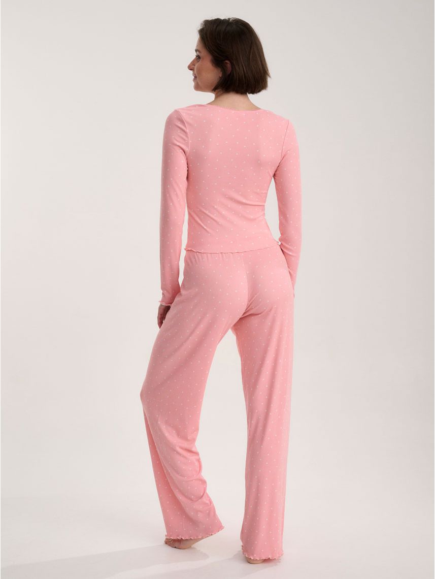סט פיג’מה ארוכה