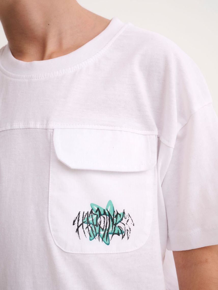 טי-שירט עם הדפס