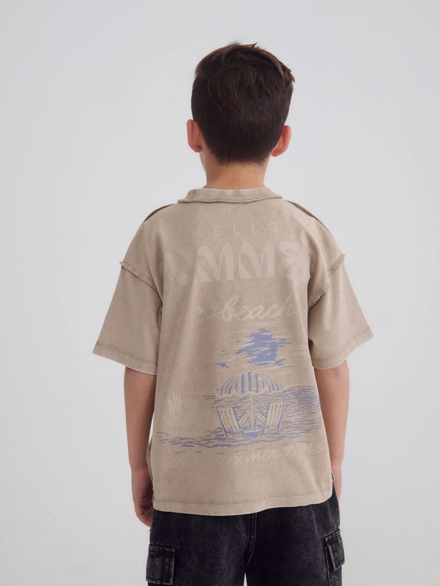 טי-שירט עם הדפס