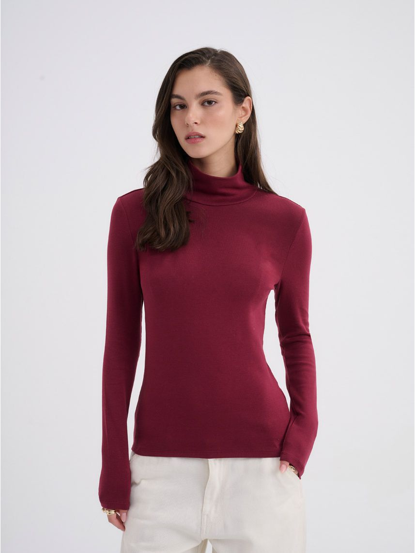 חולצת בייסיק ארוכה